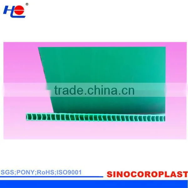 Corona Treated and Moistureproof Folding Corrugated Polypropylene Sheet photo-2