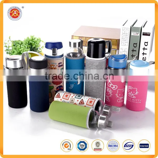 Fashion Water Bottle Cooler Sleeve For Neoprene