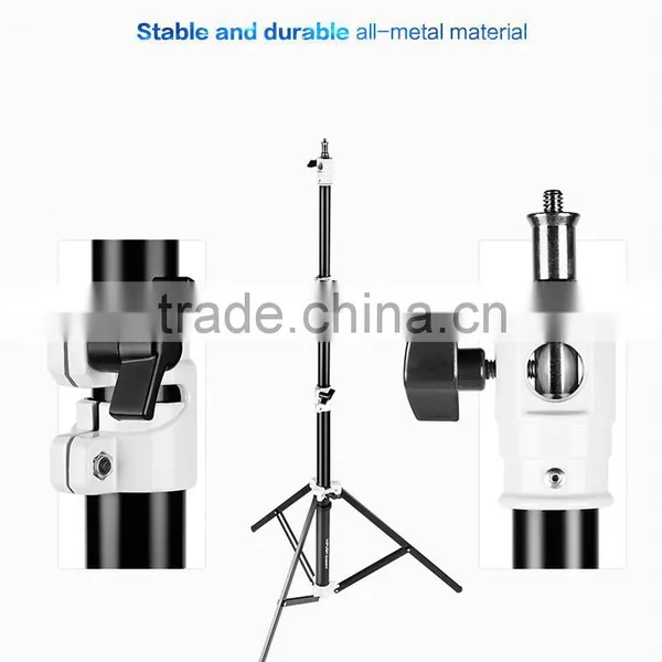 Professional Refined Aluminum Tube Light Stand for Photo Studio Flash Umbrellas Reflector photo-4