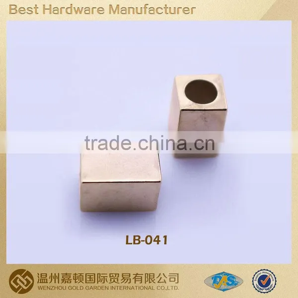 Export to USA Custom Logo Silver Cord End