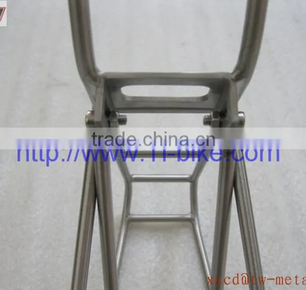XACD Design High Quality Bike Rear Rack Customed Bike Luggage Rack Capacity 25ke Titanium Bicycle Rear Rack photo-5