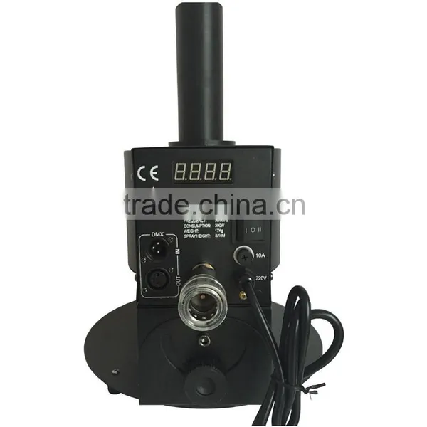 DMX512 Cryo FX Blast 5m Black Hose 3in1 RGB 18*3w CO2 Cold Ice Fog Smoke Machine 250w LED CO2 Jet Cannon photo-6