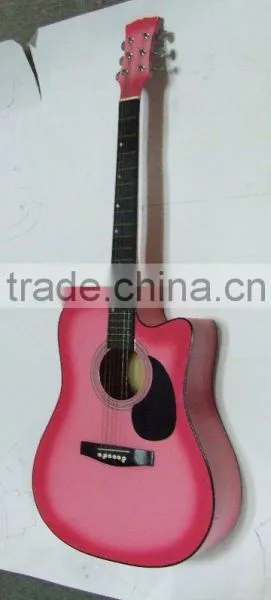 41" Acoustic Guitar With Pickguard (cutway)
