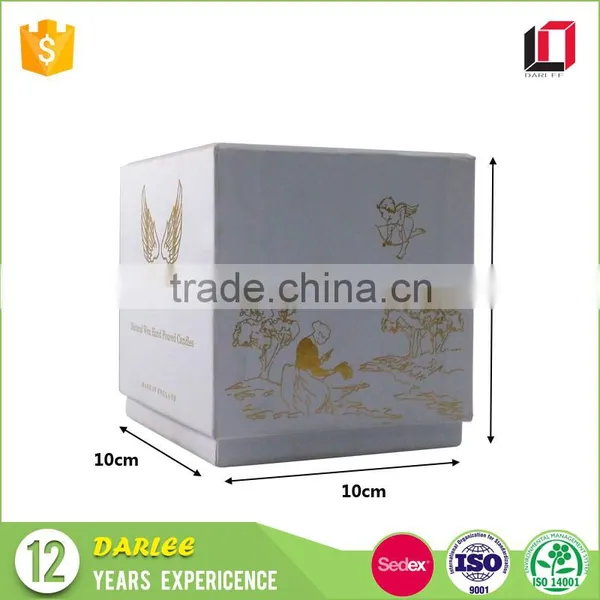 China Suppliers Wholesale Square Diwali Decorative Custom Paper Luxury Candle Box Design With Lids photo-5