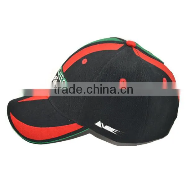 Long Bill 6 Panel Cotton Promotional Custom Baseball Cap photo-5