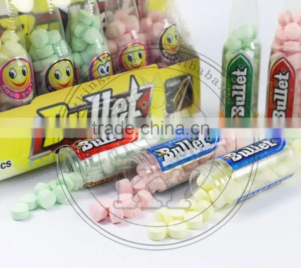 Hard Sweet Press Tablet Candy Filled In Bullet Toys photo-3
