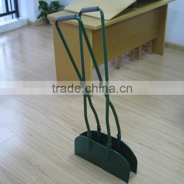 Garden Tool Leaf Grabber Rake With Handle photo-4