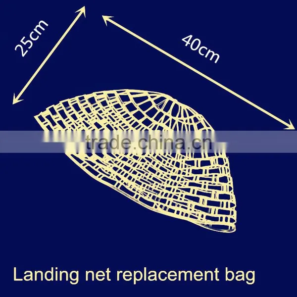 Fishing Landing Net Replace Rubber Net Bag photo-2