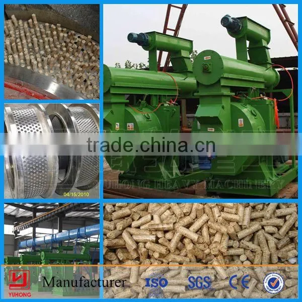2013 New Model Yuhong Ring Die Biomass Pellet Machine Price Made in China for Sale