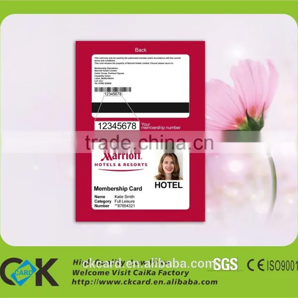 Eco-friendly Plastic!Printing Employee Card Sample From Gold Manufacture photo-5