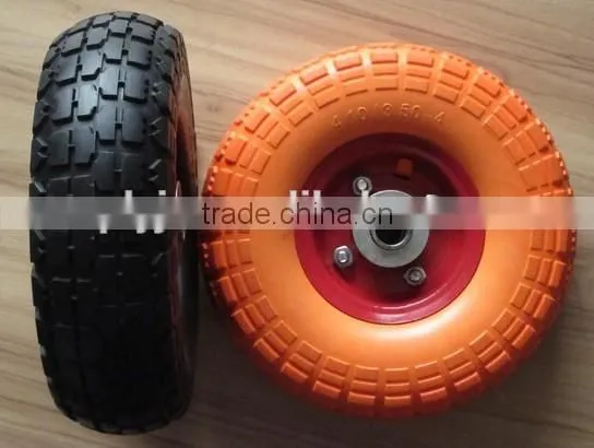 High Quality PU Wheel 3.50-4 photo-6