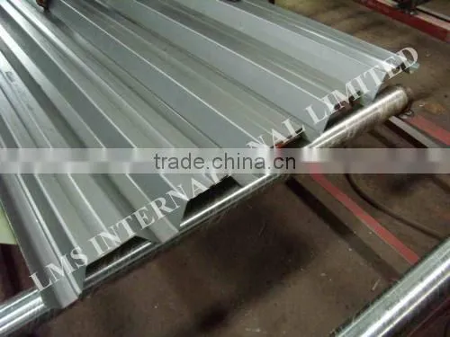LMS Color Steel Roofing Roll Forming Machine , Wall Panel Cold Rolling Mill photo-2
