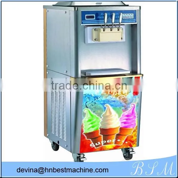 Air Cooling Type Two Flavour + One Mix Flavour Soft Ice Cream Machine photo-4