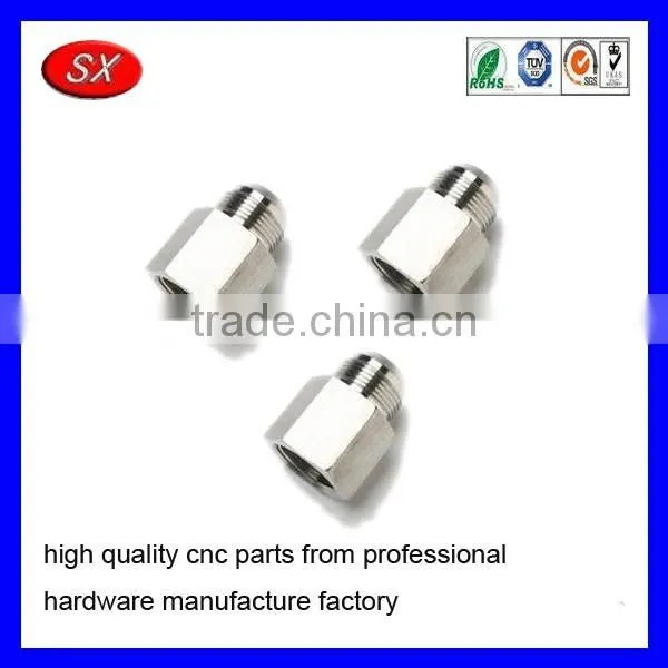 Custom Stainless Steel Male Fittings STB Parts CNC Lathe CNC Turning Parts photo-3