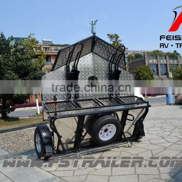 Double Bikes Folding Style Trailer MT502 for Motorcycle photo-6