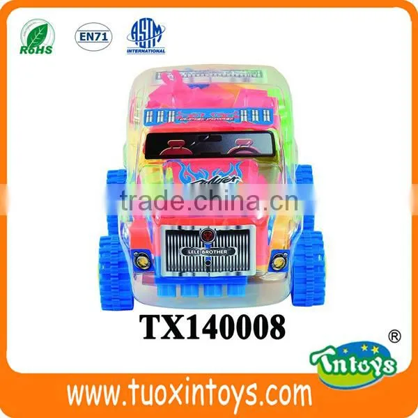 Mini Plastic Towing Vehicle Building Block(25pcs) Education Toys photo-2