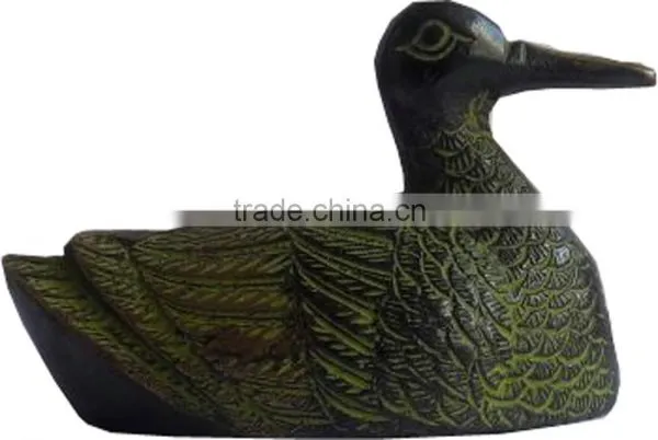 Brass Duck Sculpture photo-3
