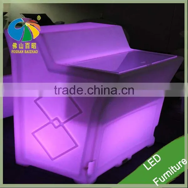 New Model Led Bar Tables Plastic PE Bar Table Commercial Furnitures for Bar Ktv Club Restaurant photo-4