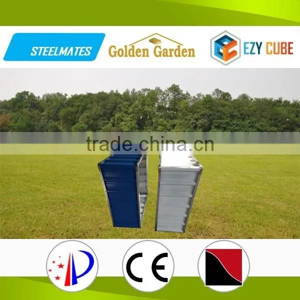 Home Disign Garden Products Single Metal Bed With Waterproof and Easy Building