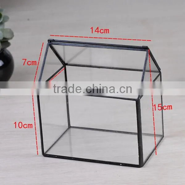 Hot Wholesale Geometric Irregular Glass Containers, Glass Container, Glass Box photo-2