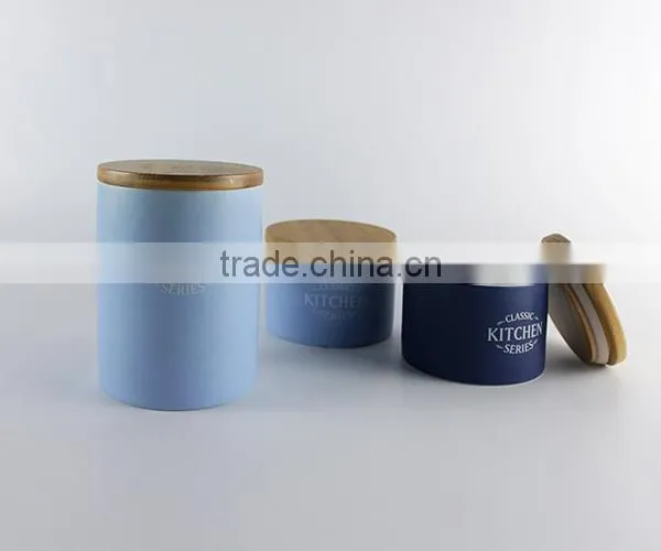 Gifts and Crafts Ceramic Containers Mason Jars Kitchen Canister Set photo-6