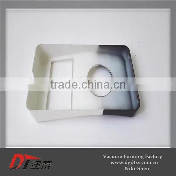 Custom Black and White Plastic Outline Vacuum Forming Part photo-4