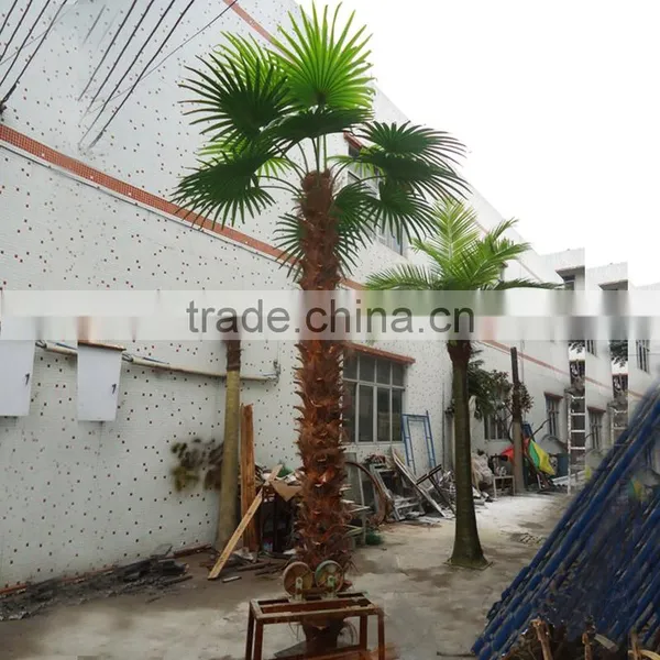 Home and Outdoor Garden Edging Decoration 1ft to 33ft or 1m to 10m Height Artificial Fiberglass Palm Tree EZLS08 0805 photo-3