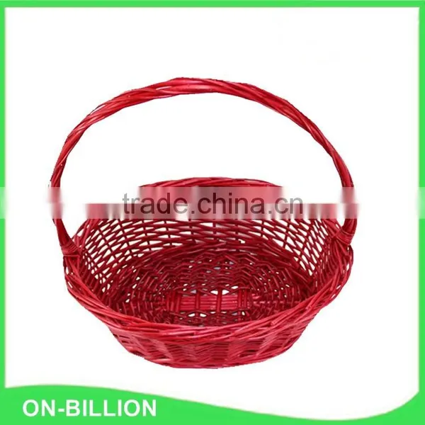 Hand Woven Wicker Material Christmas Fruit Baskets photo-3