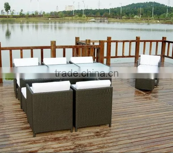 Rattan Table and Chair Sets for Restaurant/garden photo-2