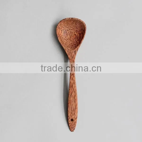 Coconut Wood Small Scoop, Set of Four photo-5
