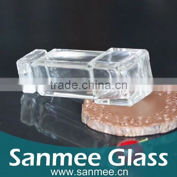 Supplies Unique Shaped Glass Bottles 100ml Transparent Glass Bottle For Perfume photo-3