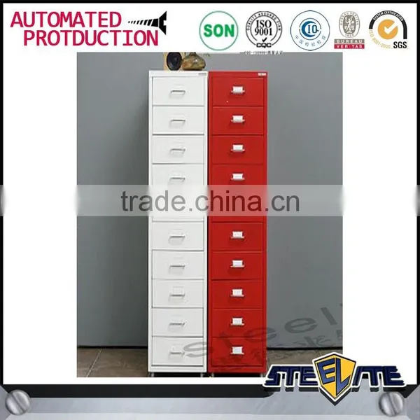 New Design Cheap Steel Colourful 10 Drawer Cart For Hotel photo-5