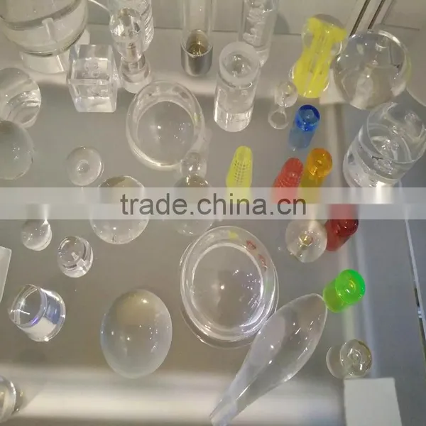 Colored Acrylic Plexiglass Bubble Cast Rod photo-4