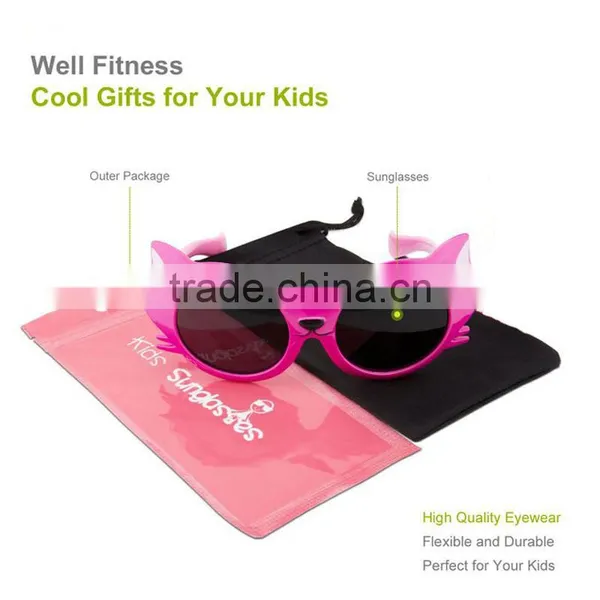 New Trend Fashionable Spectacles Kids Safety Sunglasses Custom Logo Wholesale 2015 photo-6