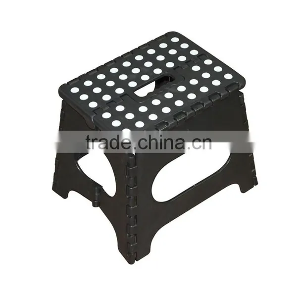 Black Plastic Folding Step Stool for Kids photo-2