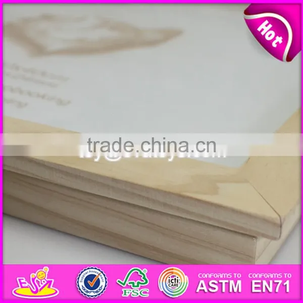 Wholesale Cheap Classic Wooden Picture Frames With Customize Logo W09A005 photo-4