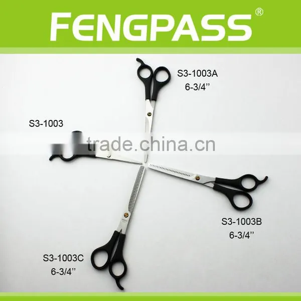 S3-1003C 6-3/4" Inch 2CR13 Stainless Steel Blade With ABS Handle Hair Thinning Hair Salon Scissors photo-5