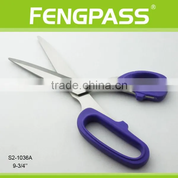 S2-1036A 9-3/4" Inch 2CR13 Stainless Steel With PP Handle Various Kinds Of Office Stationery Scissors photo-2