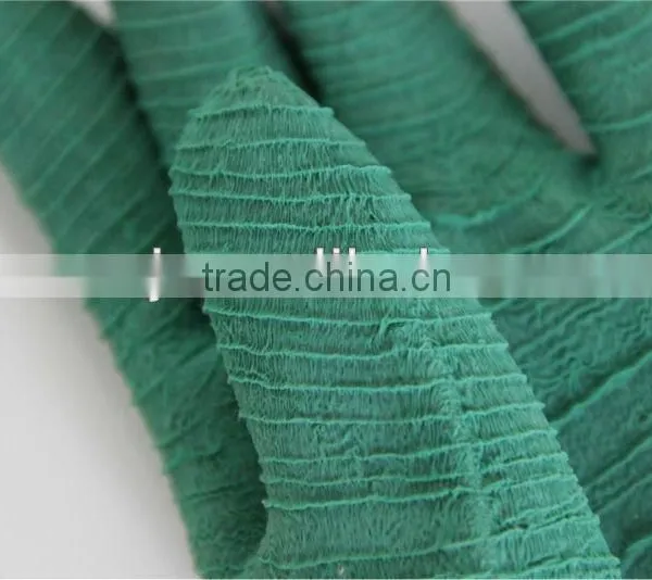 Latex Coated Glove Glass Household Sandy/crinkle Surface Finish Gloves CHINA photo-2