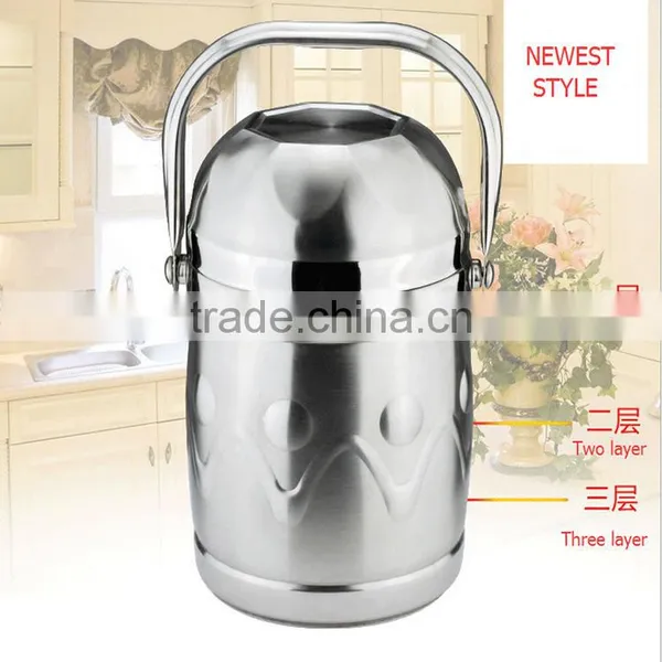 Detachable School&Office Use Lunch Box With Handle Office Use Stainless Steel Food Box photo-4
