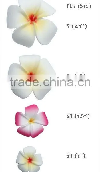 Hawaiian Foam Flower Frangipani Plumeria (loose Piece)
