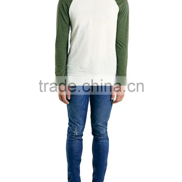 Wholesale Men's t Shirt Custom Fitness Apparel 2015 Fashionable Long Sleeves Men T Shirt photo-5