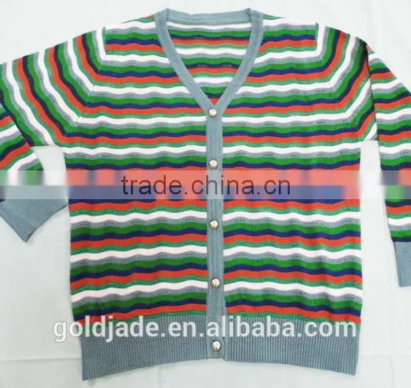 Wool&Acrylic Womens Knitted Sweater Pullover photo-5