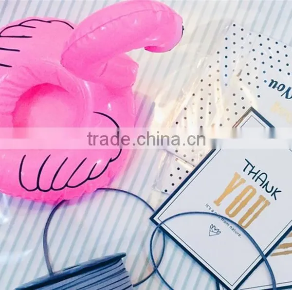 Inflatable Pink Flamingo Coasters Cup Drink Holder Swimming Pool Float photo-4