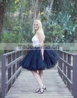 Tulle Mother Daughter Clothing New Design Ladys Frock Tutu Dresses Kids Mom And Daughter Dress Matching photo-2