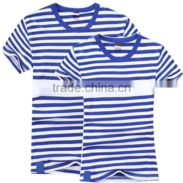2016 Fashion Printed Stripe T-Shirt For Couple photo-3