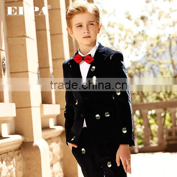 ELPA Velvet Sweat Slimming Suits Wedding Children Wear Kids photo-4
