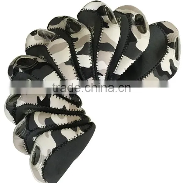 Fashion Design Golf Iron Headcover Set With OEM Logo photo-2