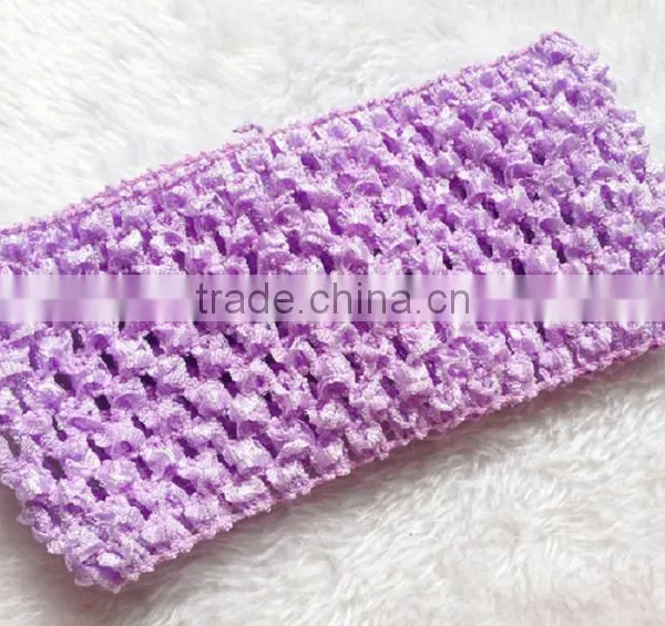 Fashion Baby Elastic Hair Band Girls Soft Head Band Stretch Crochet Knit Headwrap photo-5
