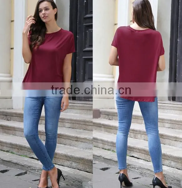 Short Sleeves Custom Printing100% Cotton Custom Women t Shirt photo-6